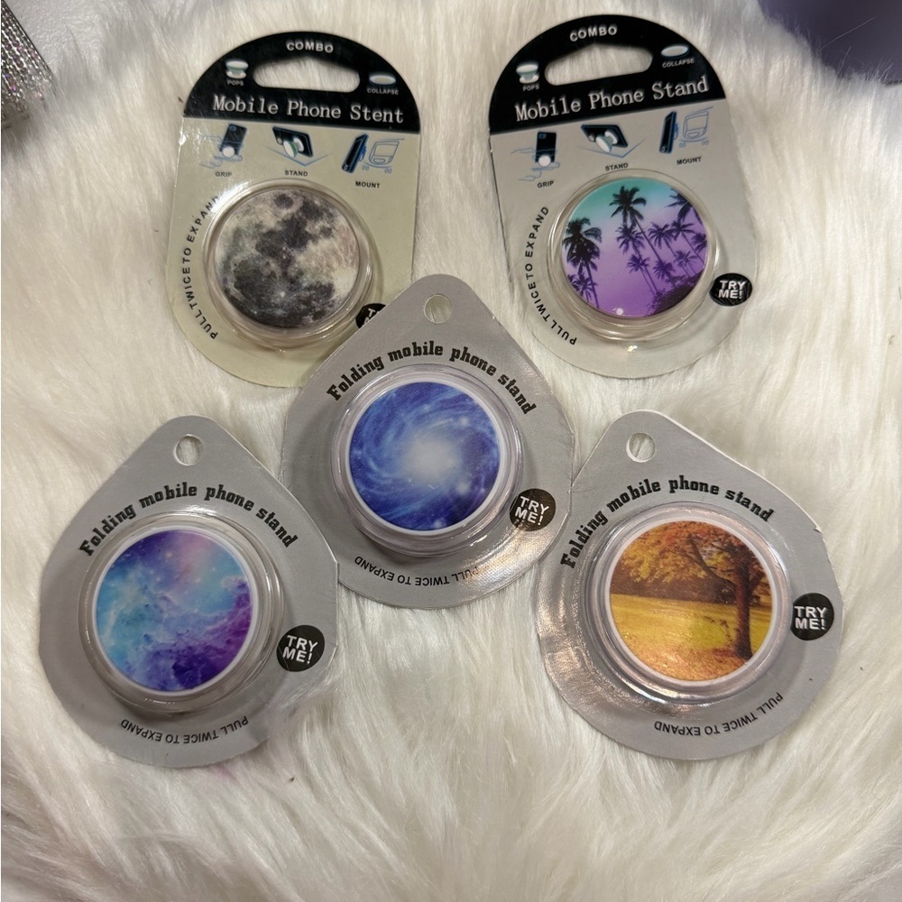 🩷5/$10 Combo Mobile Phone Stand Set - Multicolor